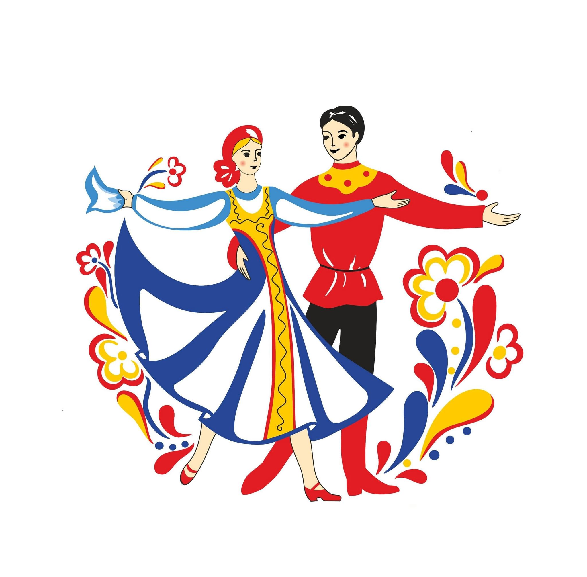 Русские народные танцы логотип