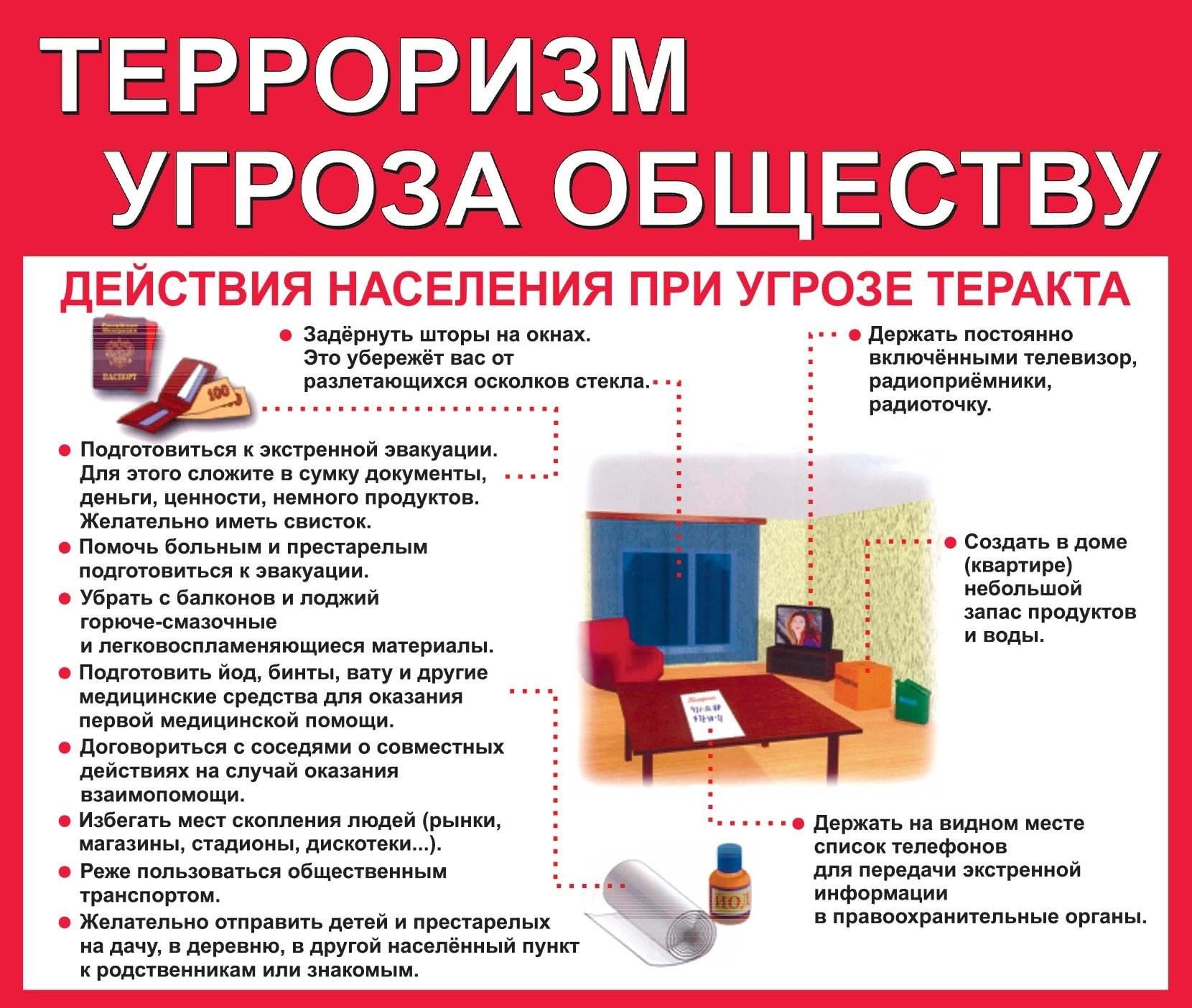 Уроки террористической опасности. Терроризм угроза обществу. Действия при угрозе терроризма. Действия населения при угрозе Терак. Памятка терроризм угроза обществу.