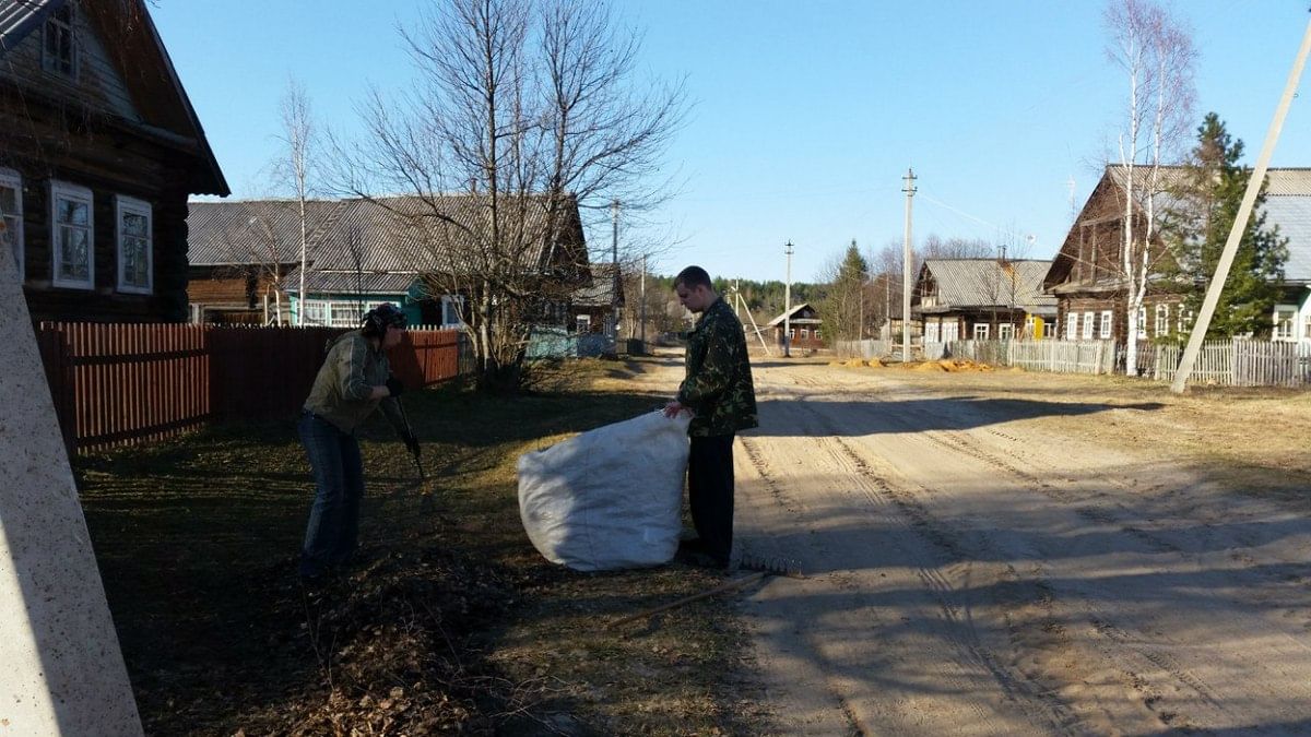 Великоустюгский район деревня Обрадово