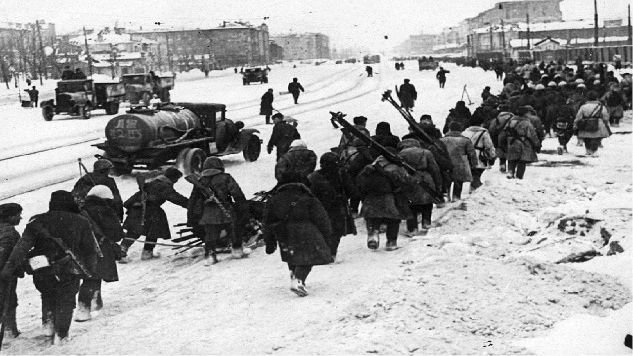 Блокада ленинграда фото военных лет