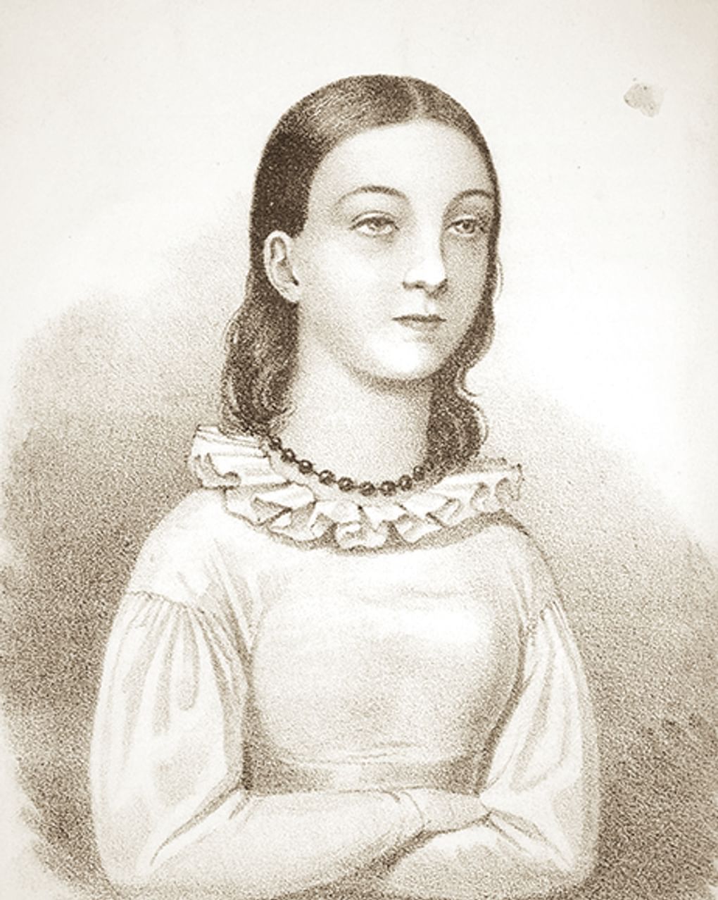 Неизвестный художник. Портрет Надежды Дуровой. 1839. Государственный музей А.С. Пушкина, Москва