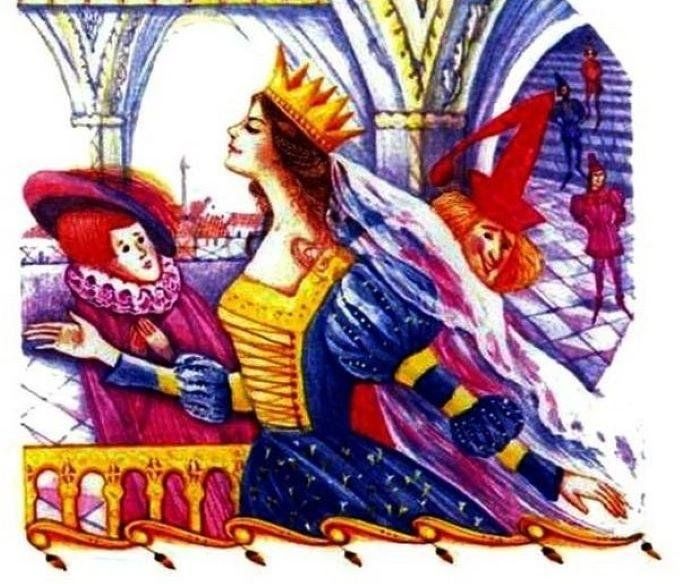 Братья гримм король дроздовик. Братья Гримм Король Дроздобород. Король Дроздобород сказка. Король Дроздовик сказка.