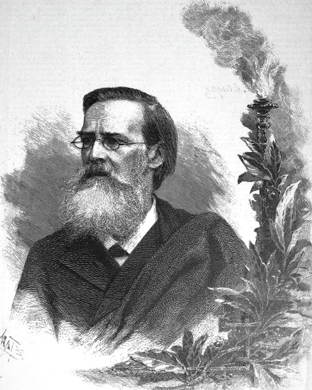 Василий Матэ. Аполлон Майков. 1897. Государственный исторический музей, Москва