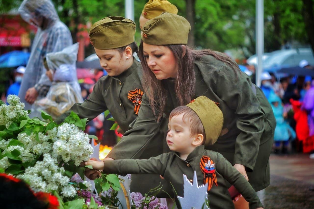 Празднование 9 мая фото