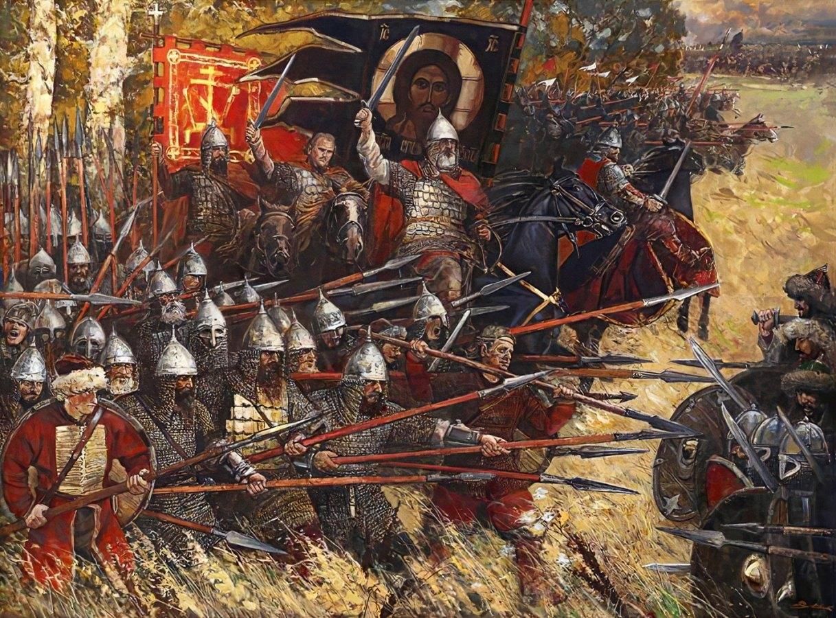 Дмитрий донской куликовская битва фото