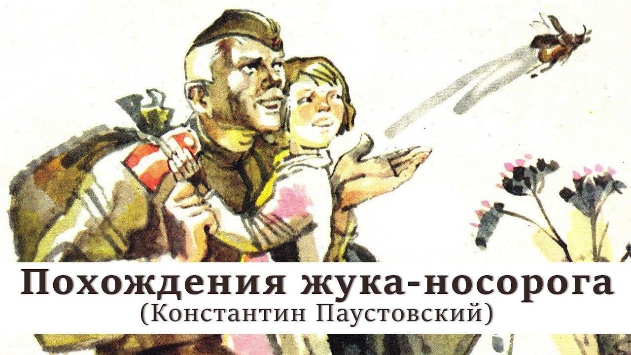 Паустовский жук носорог картинка