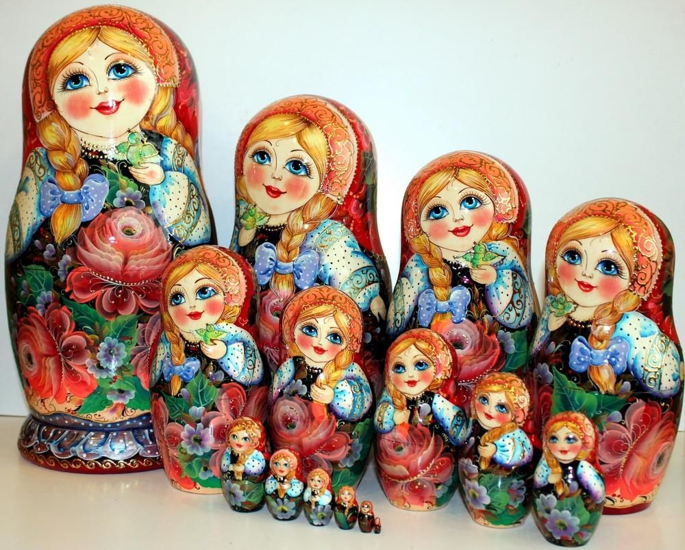 Матрешки картинки разные