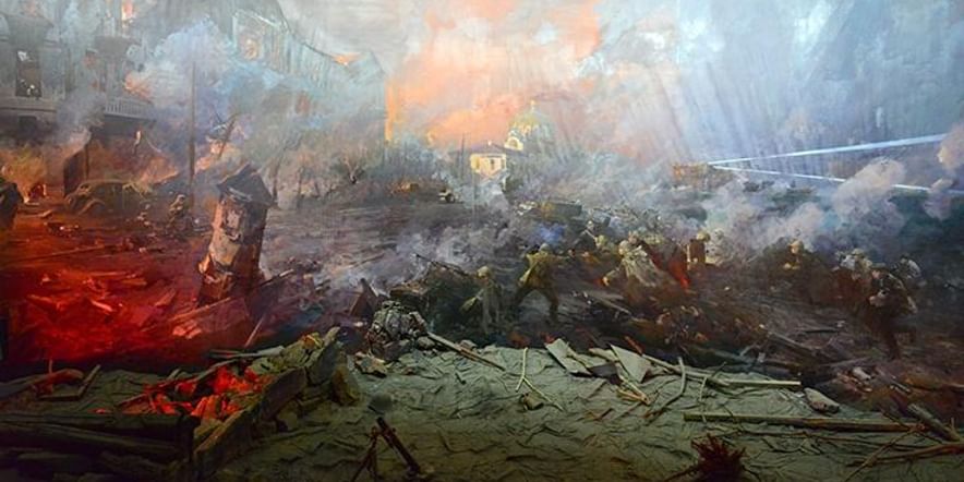 Основное изображение для события Мемориальный зал и диорама «Высадка Евпаторийского десанта 5 января 1942 г.»
