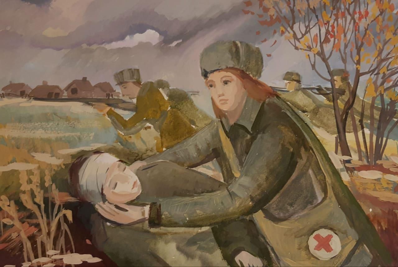 Медсестра вов рисунок