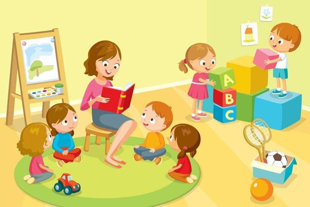 Няня в детском саду картинки для детей
