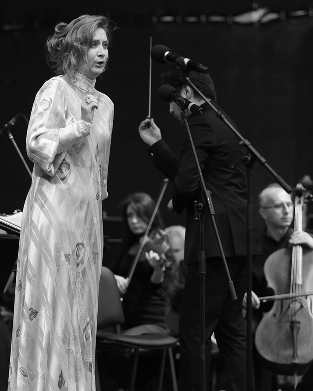 Оперная певица Елена Макарова. 2015 год. Фотография: Анатолий Медведь / ТАСС