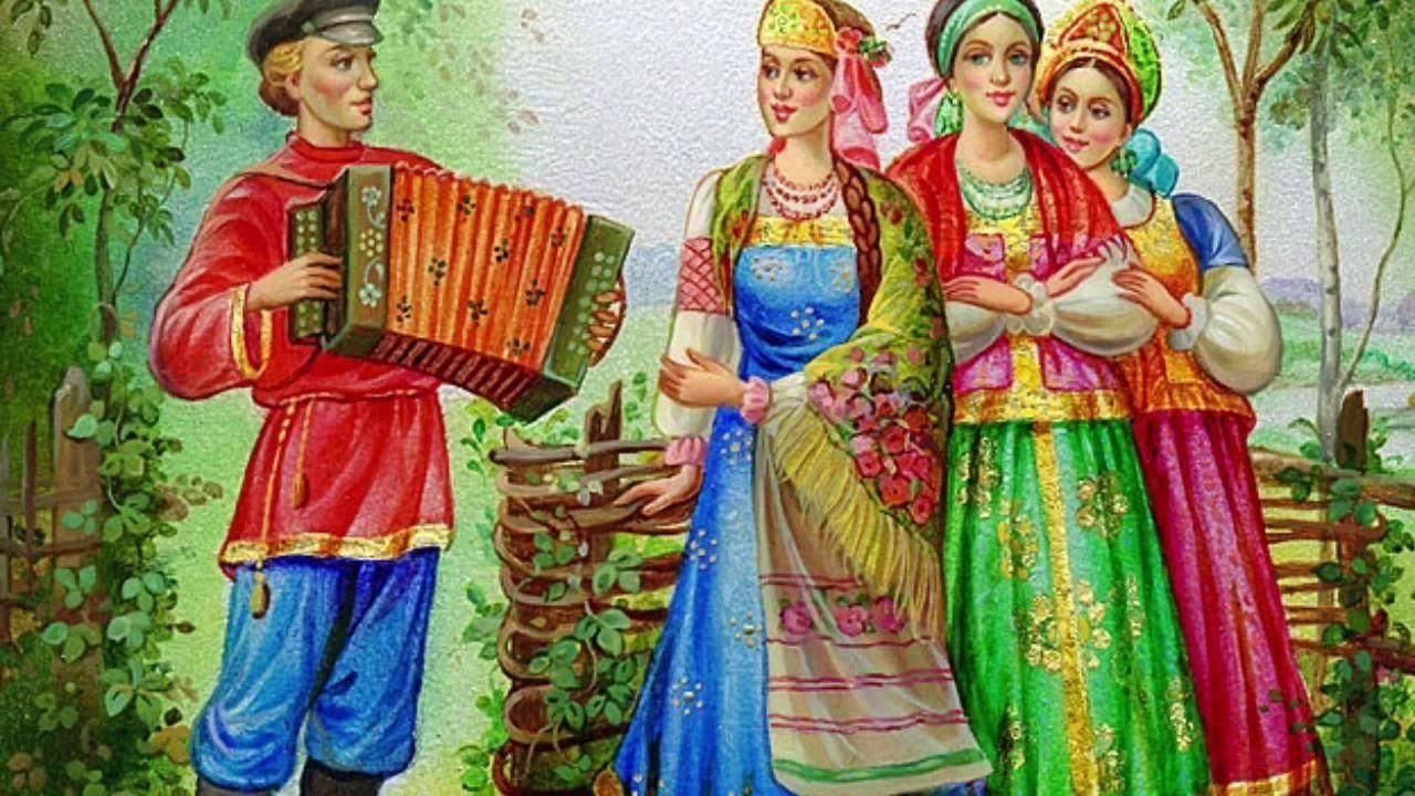 Красная горка картины
