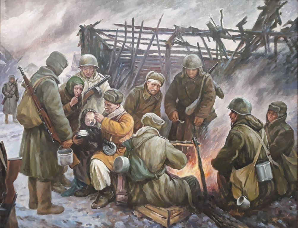 Картины военного времени 1941 1945