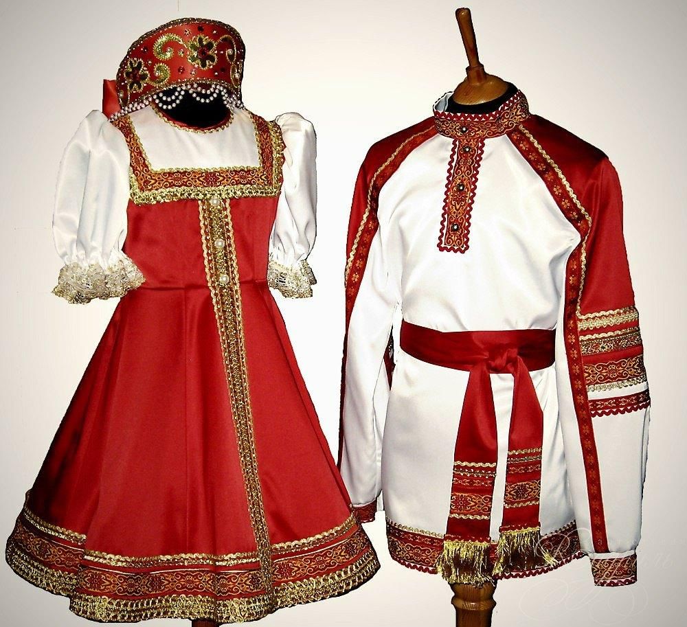 Старинные одежда и национальные костюмы