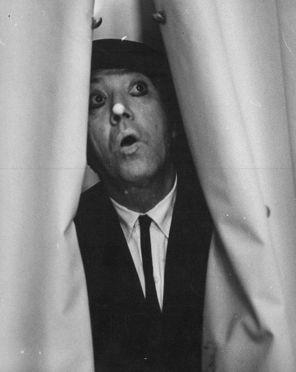 Юрий Никулин в цирке. 1960-е годы. Фотография: Государственный центральный музей кино, Москва