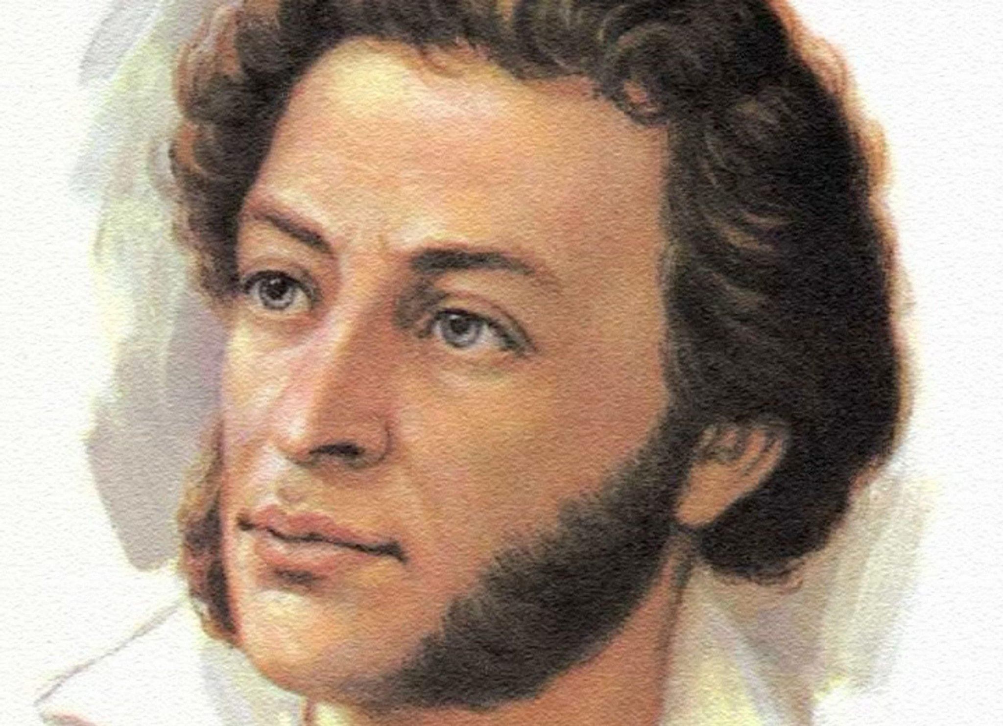 Портрет ас пушкина