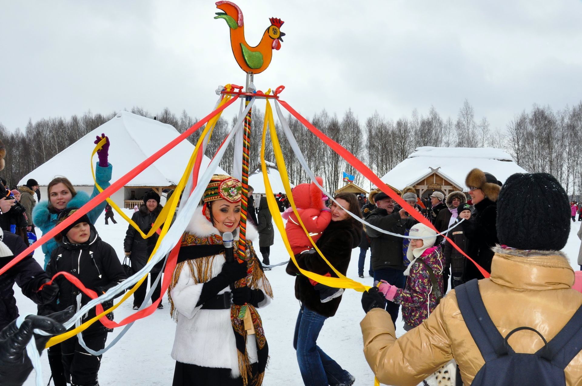 Рисунок весеннего праздника по старинному календарю народов