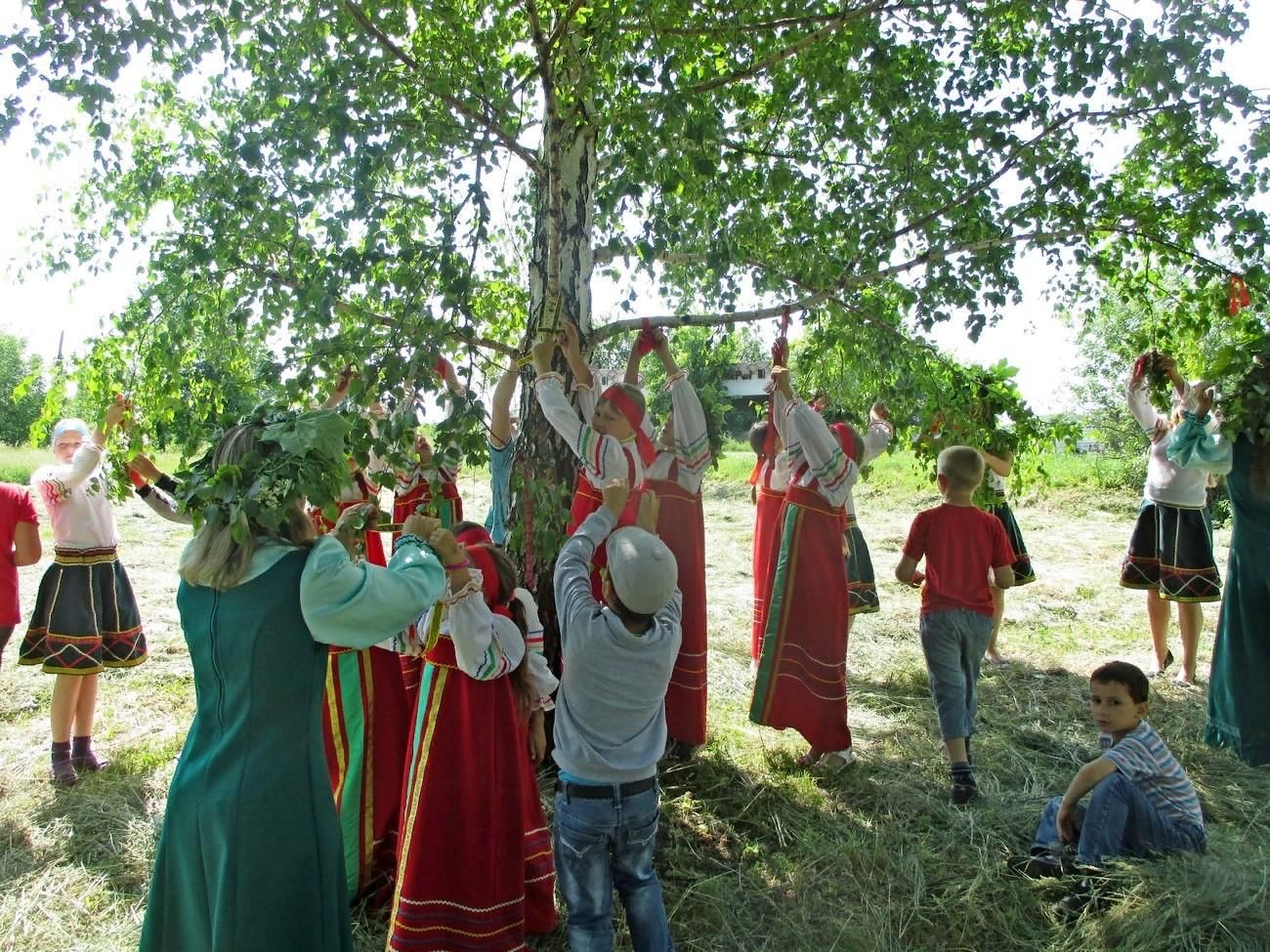 Картинка праздник русской березки