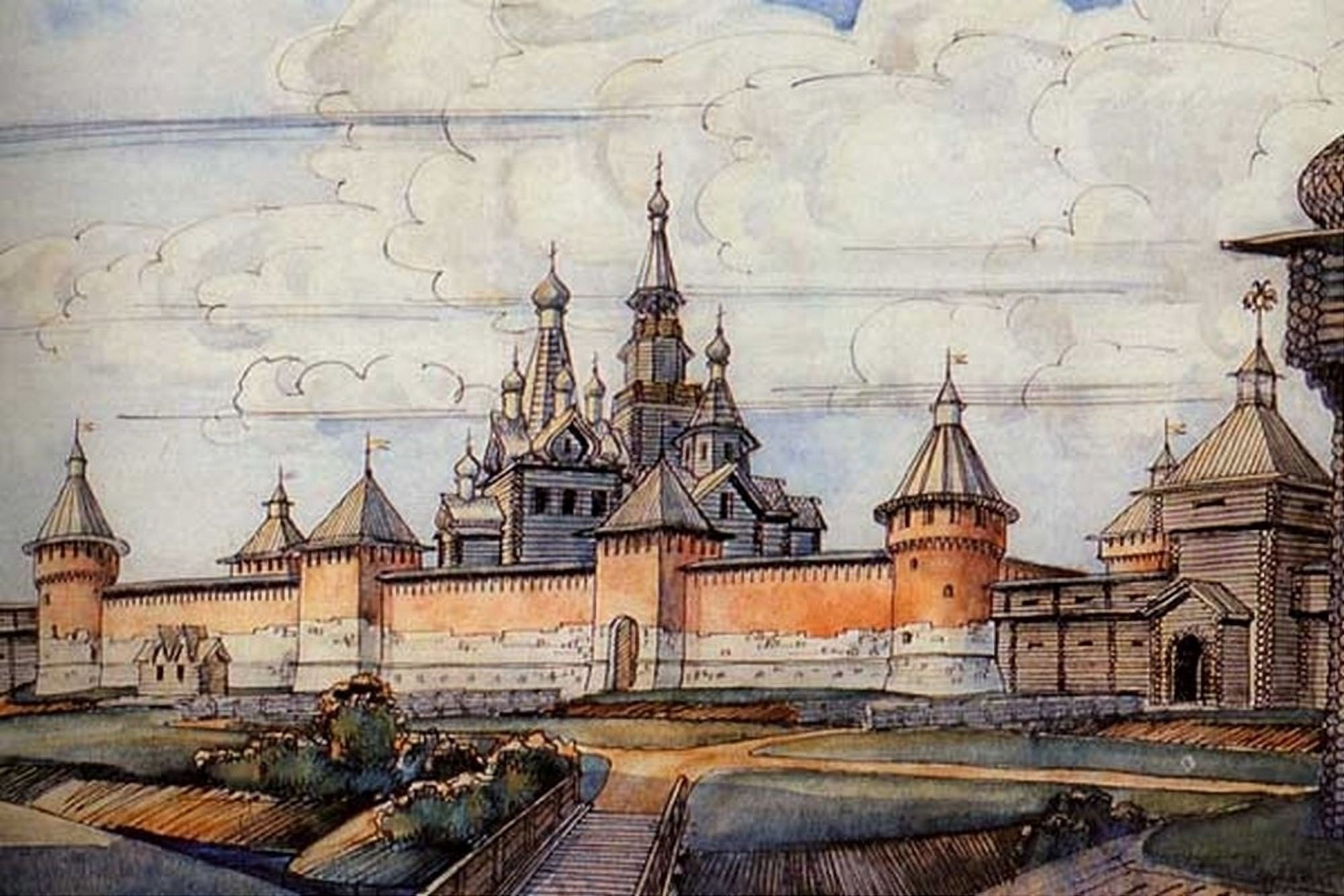 Тульский Кремль в 16 веке