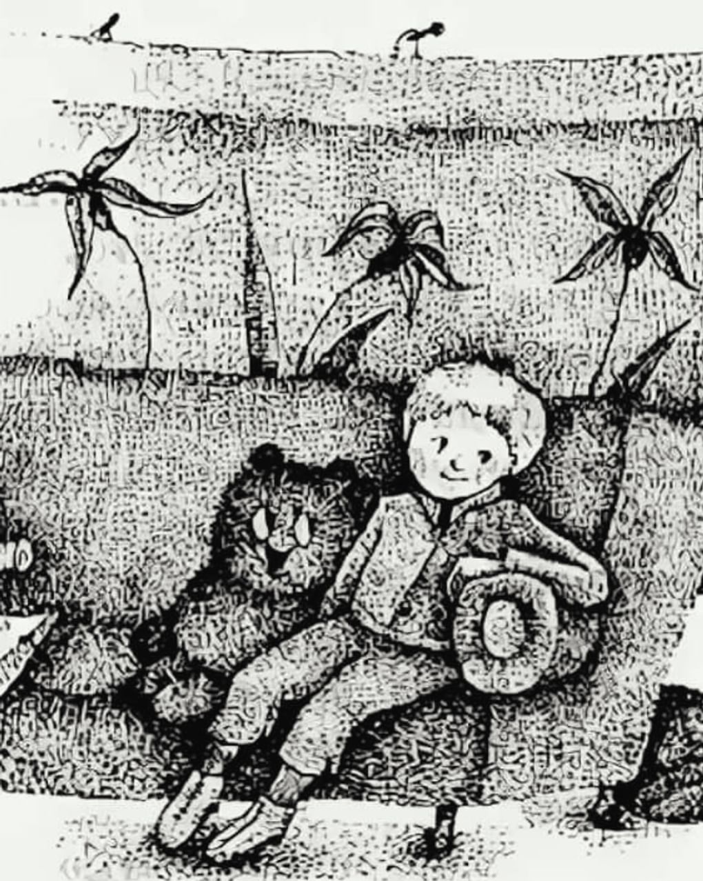 Лидия Шульгина. Иллюстрация к книге Алана Милна и Бориса Заходера «Винни-Пух и все-все-все». Москва: издательства «Астрель» и «АСТ», 2003