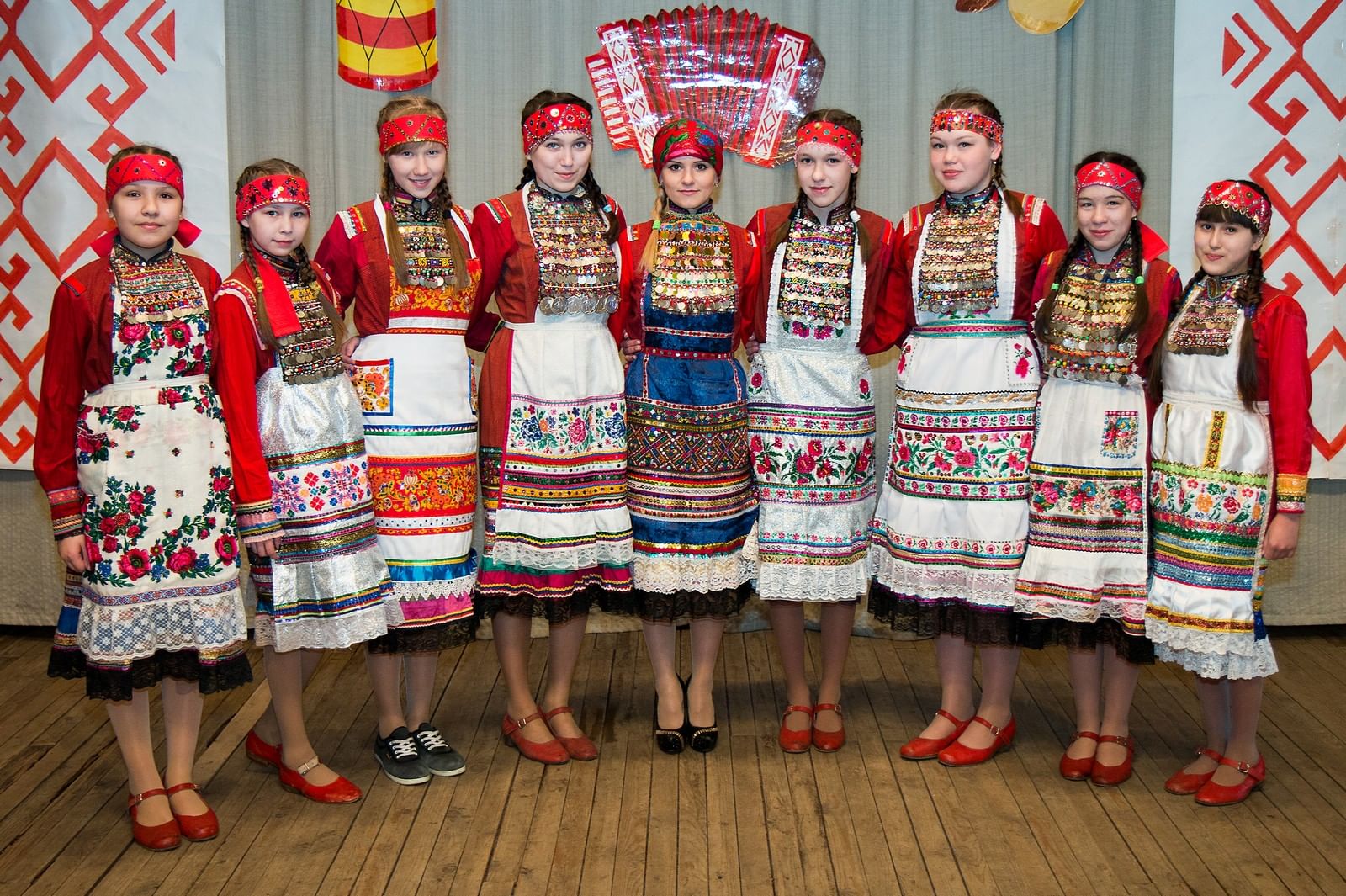 Марийский национальный костюм фото