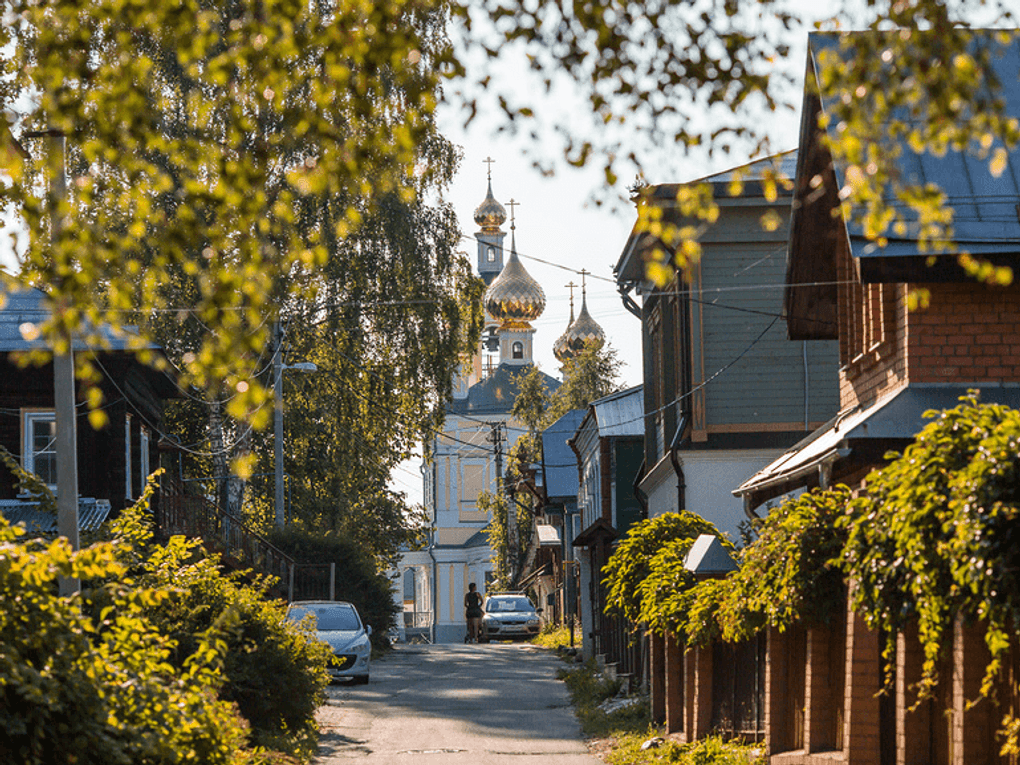 Церковь Воскресения Христова. Плес, Ивановская область. Фотография: Photojuli / фотобанк «Лори»