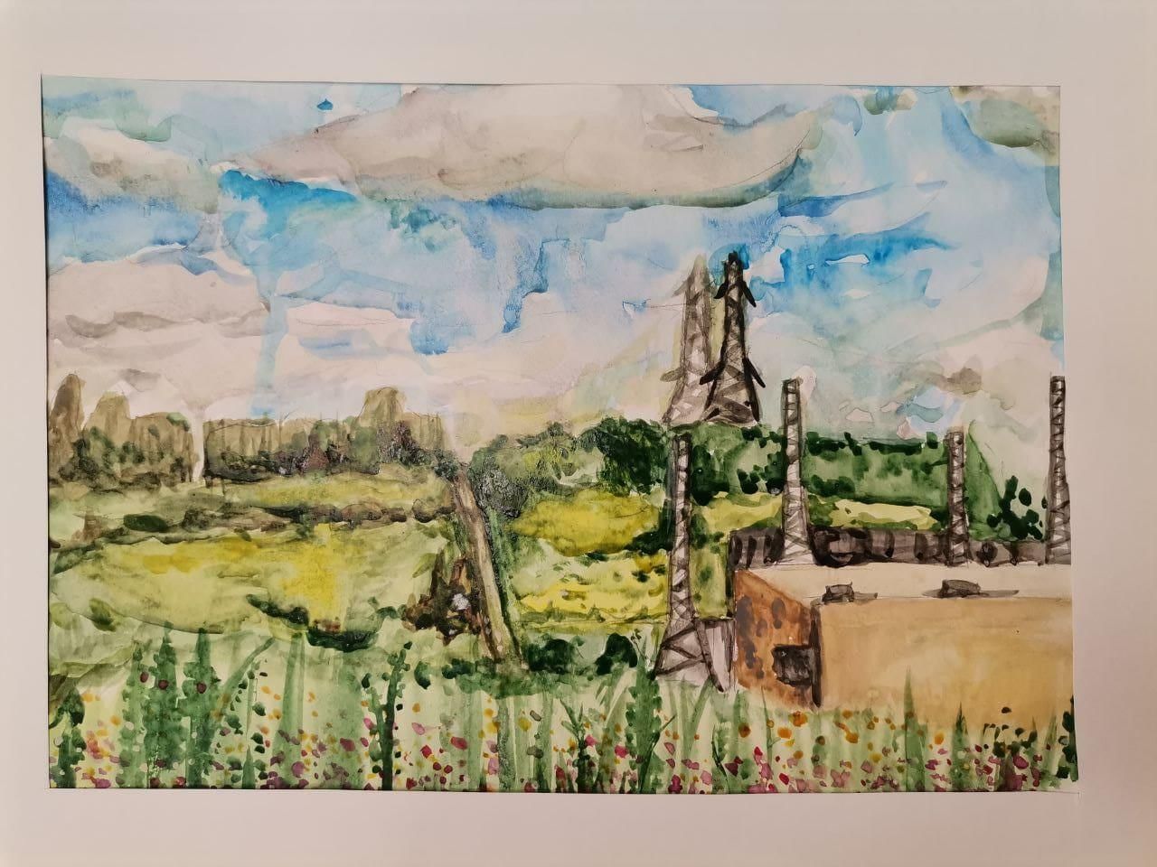 Рисунок курчатов город