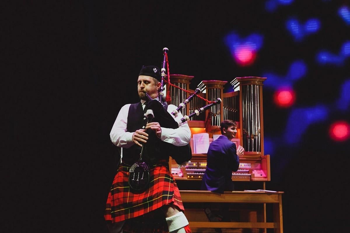 Легендарное выступление. Шотландский орган. Концерт в Ирландии. Концерт барабаны 2021. Культура Шотландии.