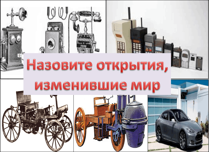 Открытия изменившие мир картинки