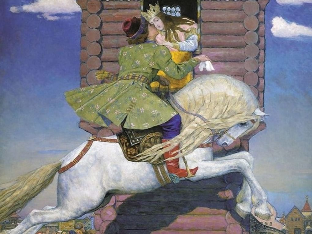 Виктор Васнецов. Сивка-бурка (фрагмент). 1926. Государственная Третьяковская галерея, Москва