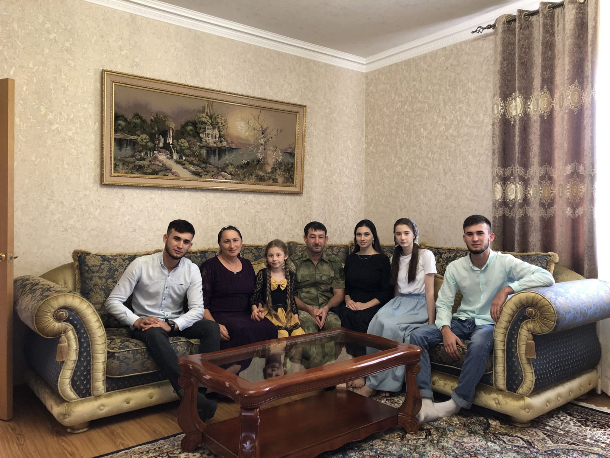 Чеченская семья