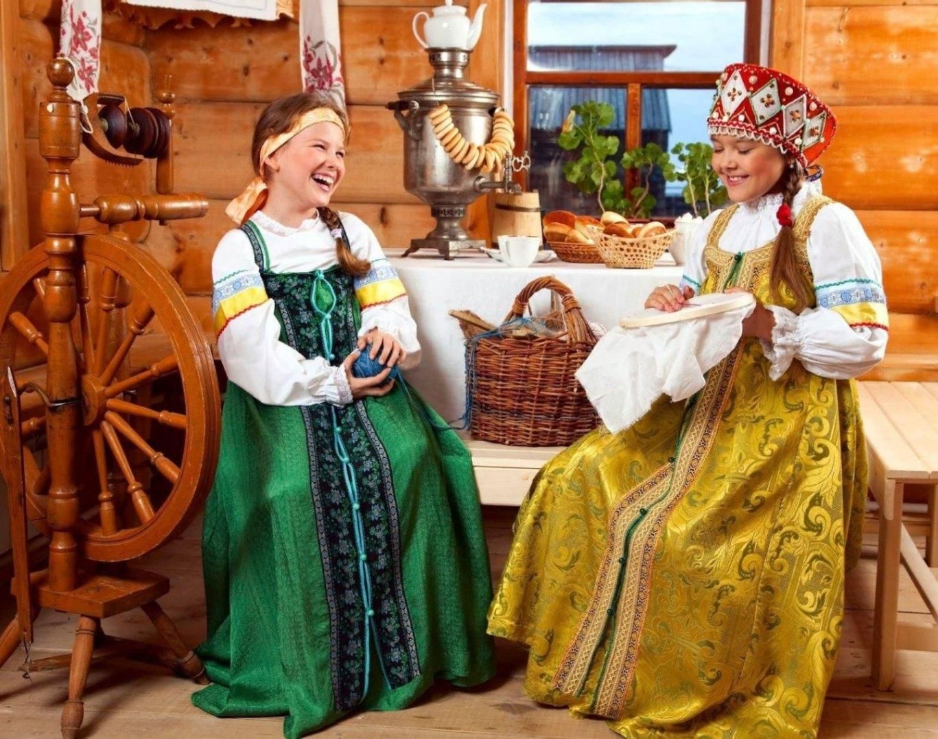 Картинка фольклорные посиделки