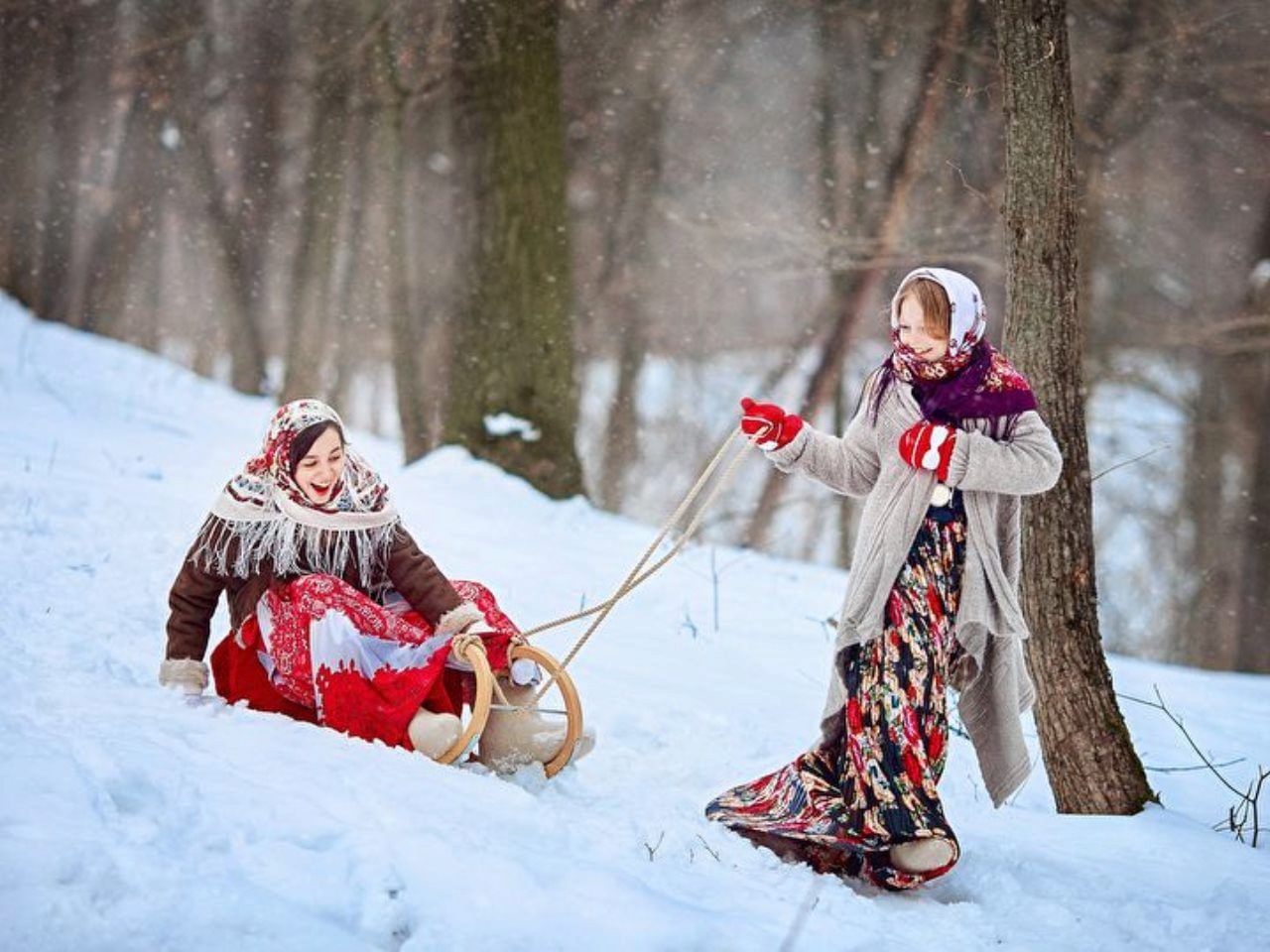 Зимние забавы и праздники