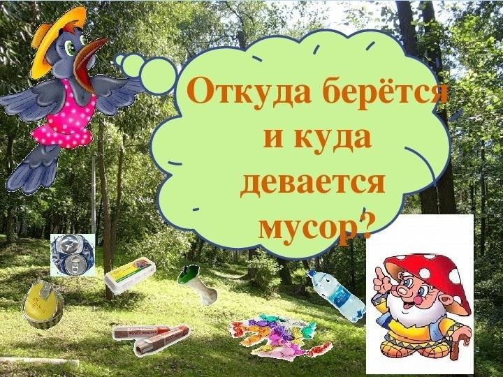 Проект про мусор 1 класс