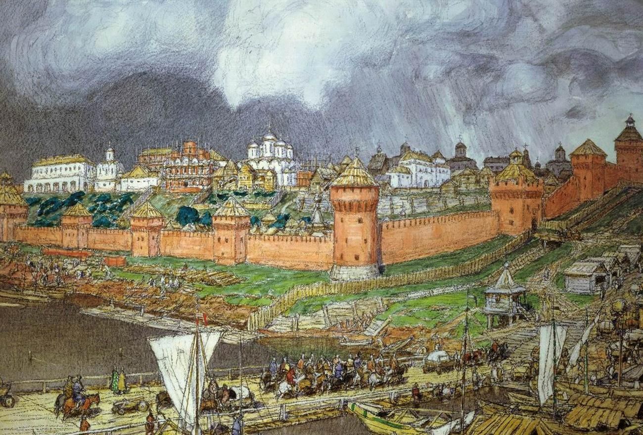 14 век москва
