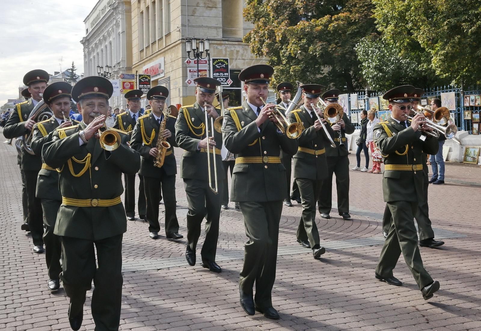 духовые оркестры в парках