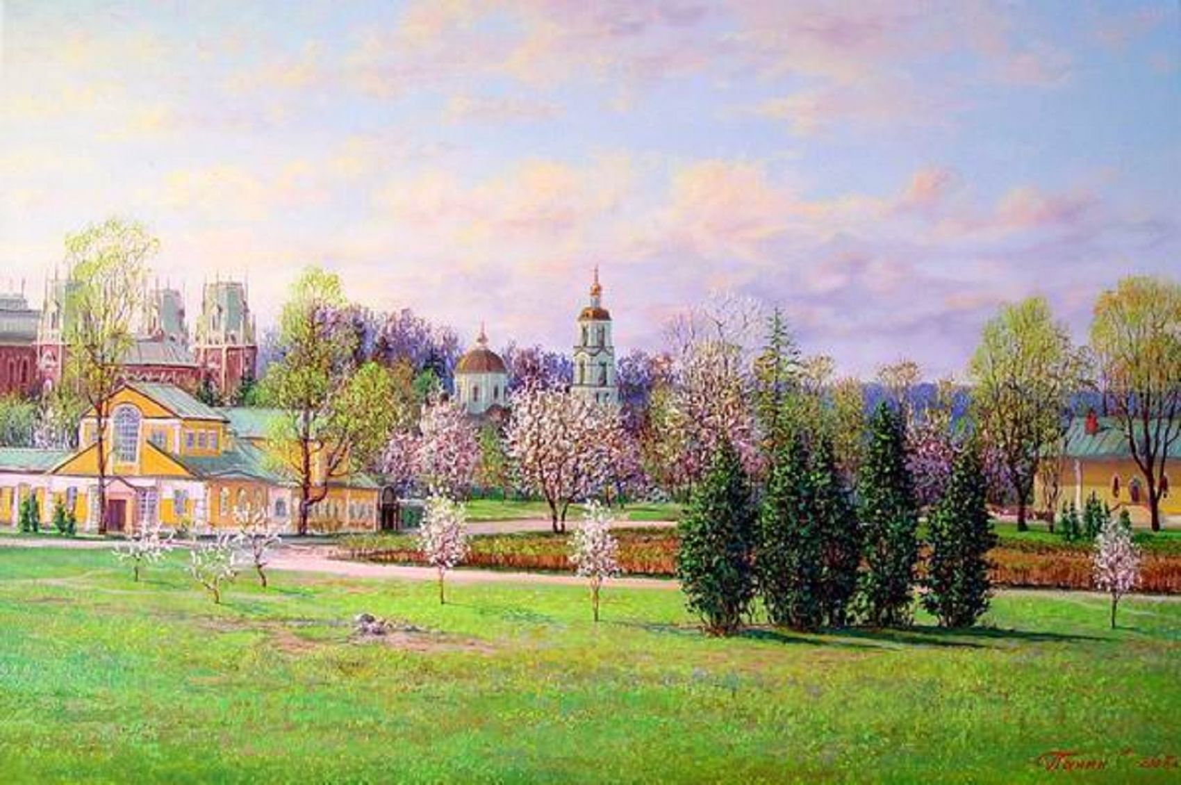 Май на картинах