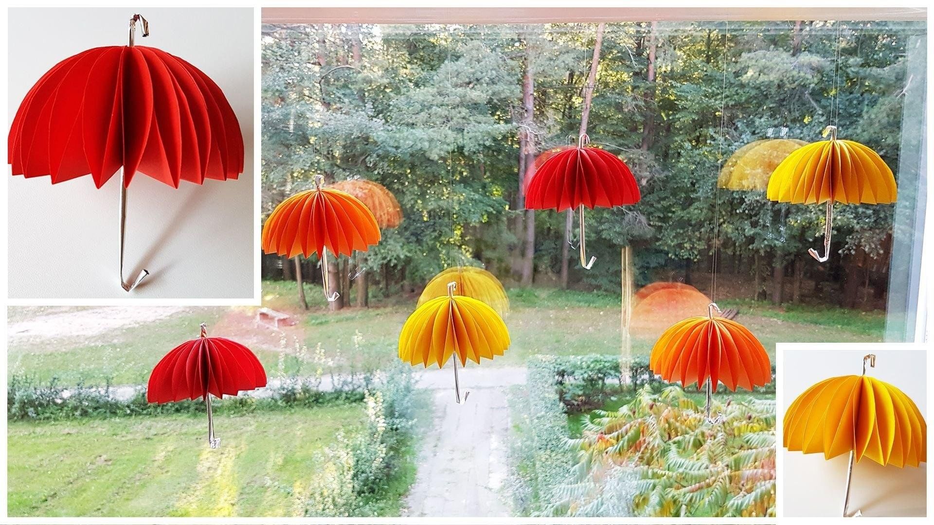 Мастер класс зонтик. Зонтики для украшения группы. Зонтик из цветной бумаги. Бумажные зонтики для украшения. Зонтики из бумаги для украшения.