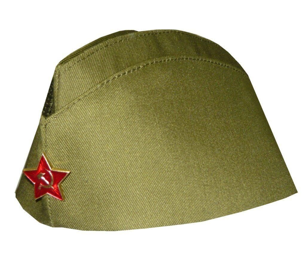 Нарисовать солдатскую пилотку
