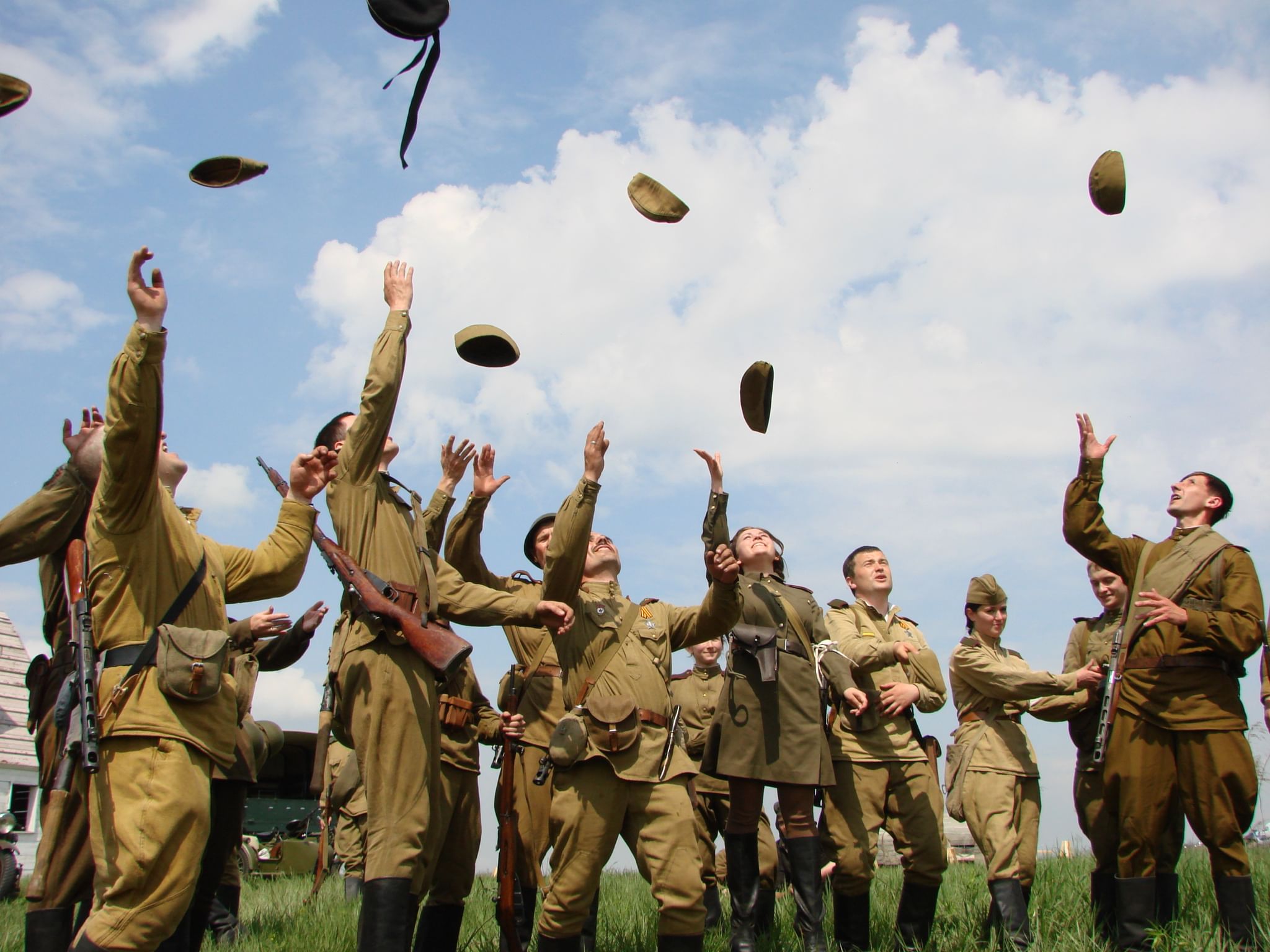 9 мая фотографии военных