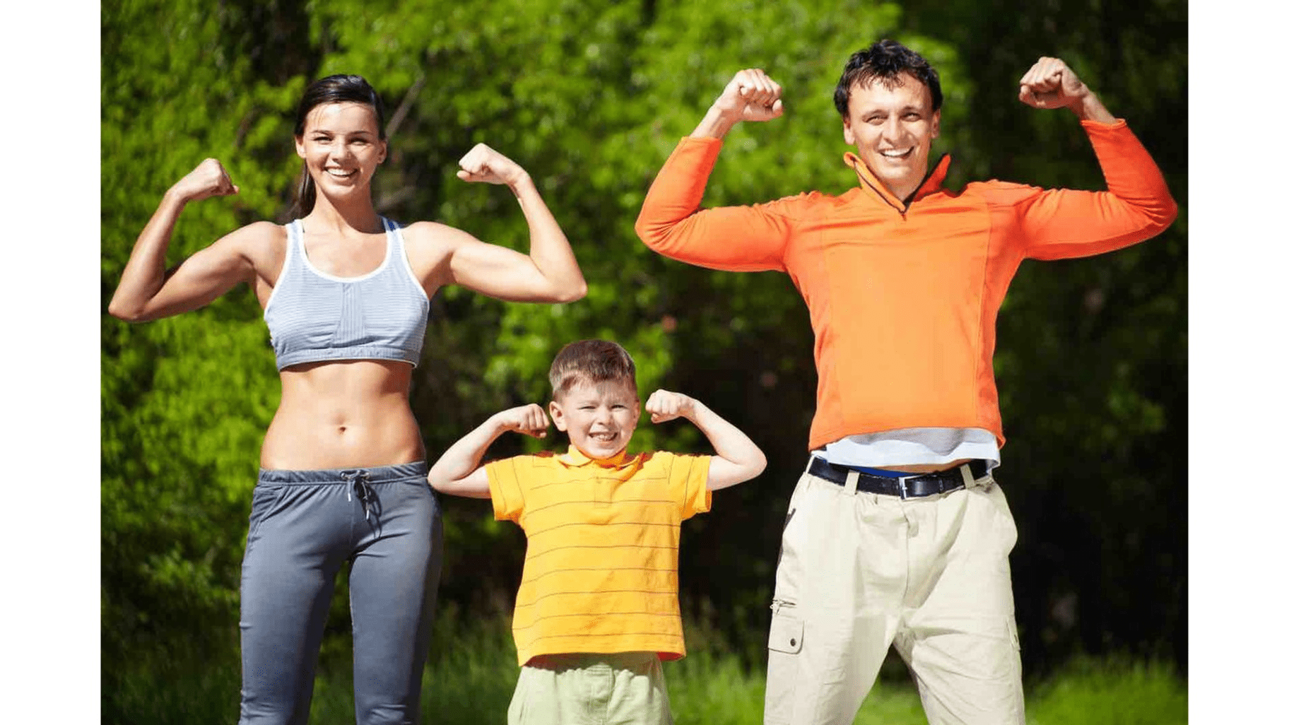 Физическая зарядка. Спортивная семья. Здоровый образ жизни. Здоровый человек. Активный образ жизни.