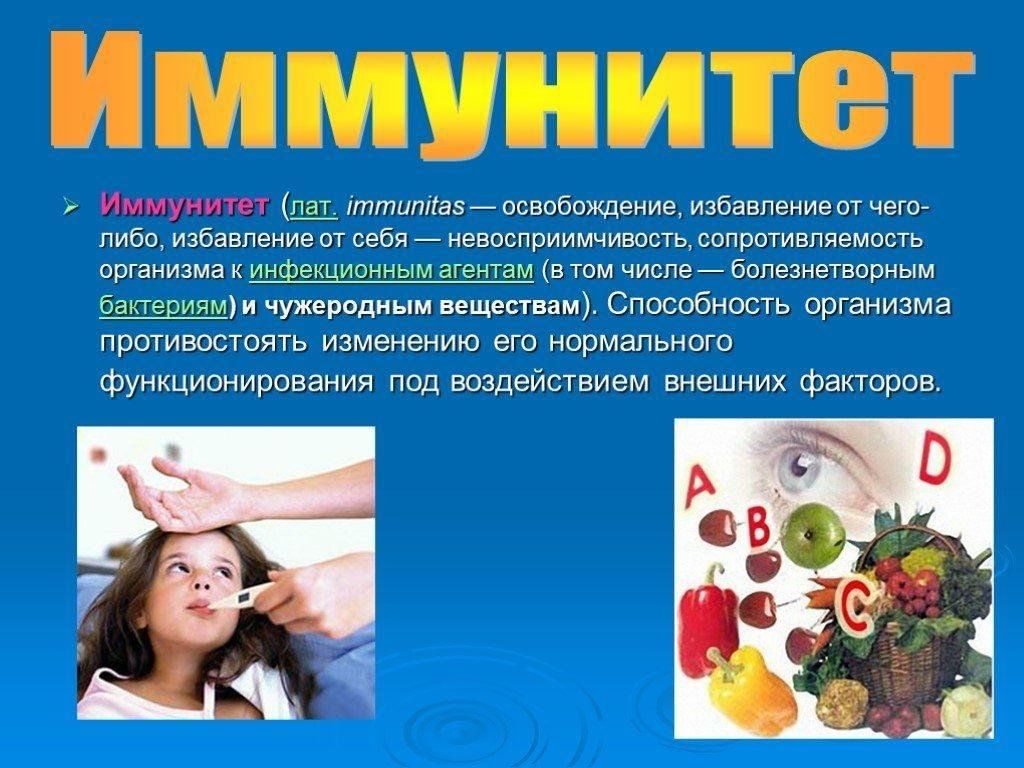 Иммунитет проект 9 класс