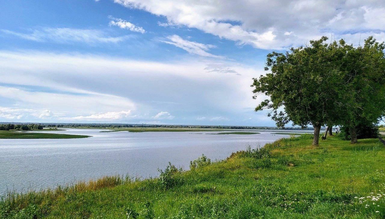 Река Волга в Татарстане