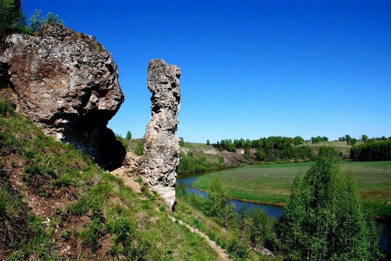 Советск Кировская область скалы Немда