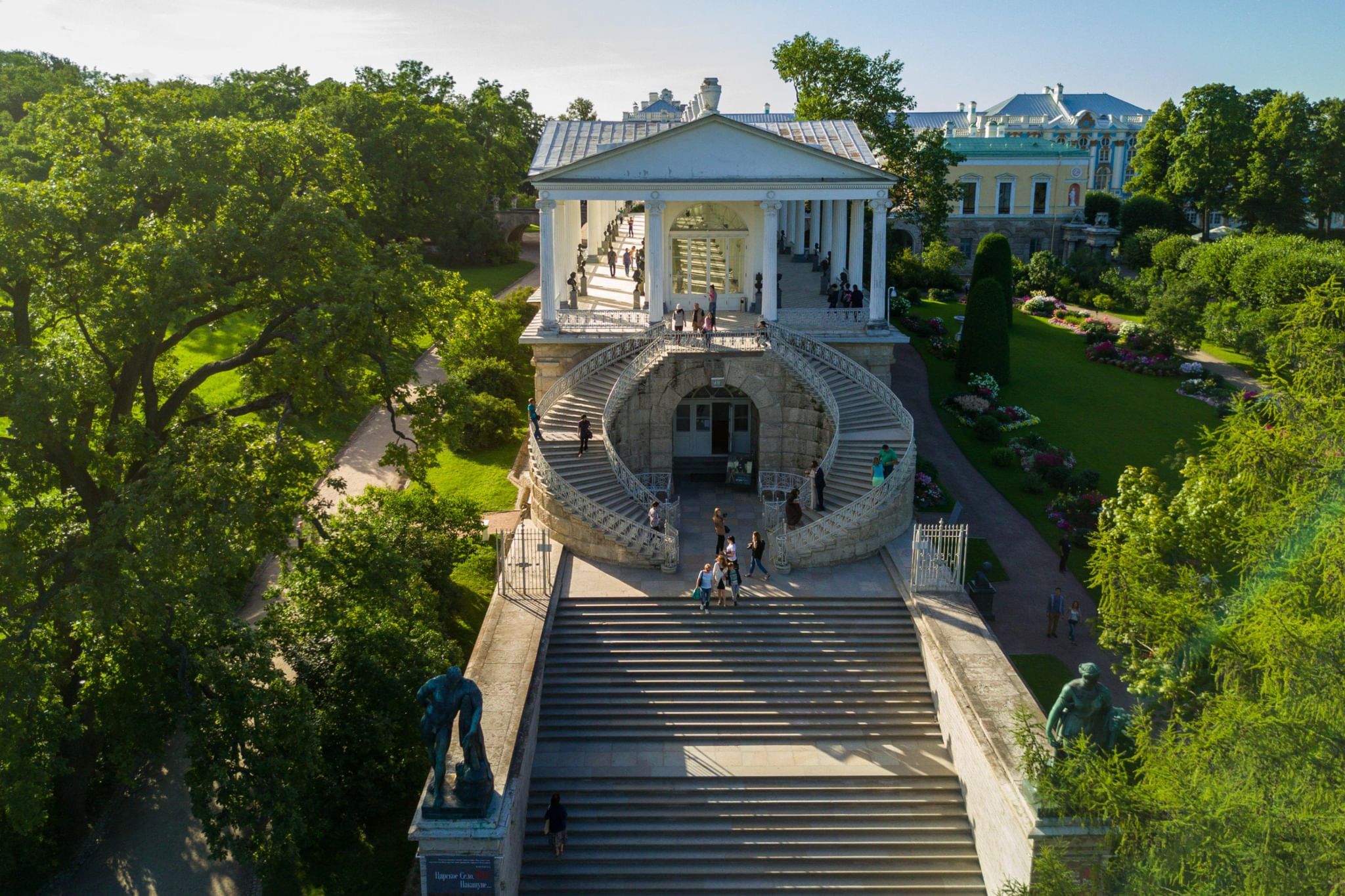 Пушкин Царское село Камеронова галерея