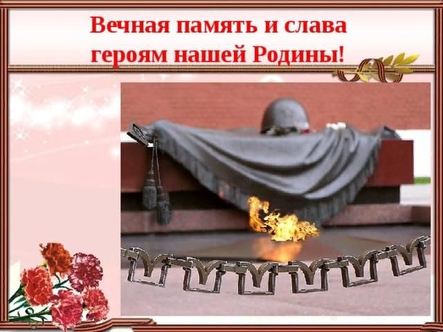 Вечная память героям рисунки