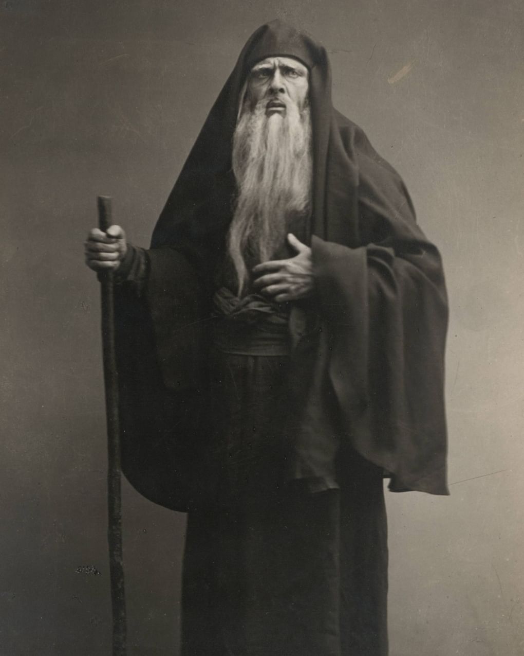 Федор Шаляпин в роли Досифея в опере «Хованщина». 1911. Спектакль Мариинского театра, Санкт-Петербург. Фотография: Карл Фишер / Русский национальный музей музыки, Москва