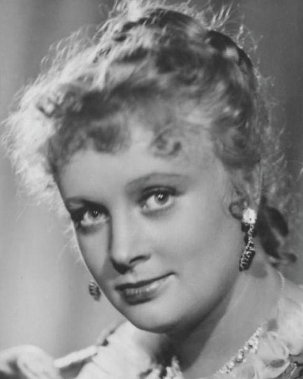Алла Ларионова. Ленинград, 1957 год. Фотография: Г. Вицинский / Государственный центральный музей кино, Москва