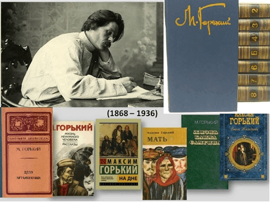 Максим горький книги фото