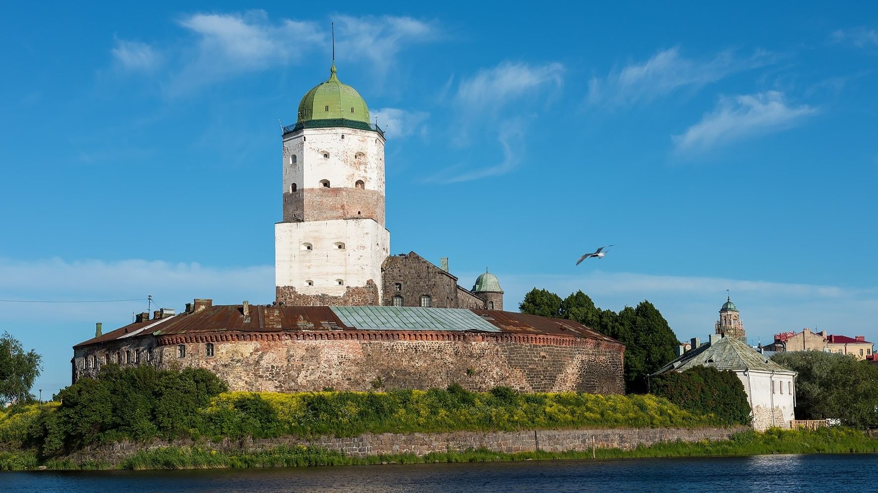 Выборгский замок башня Олафа